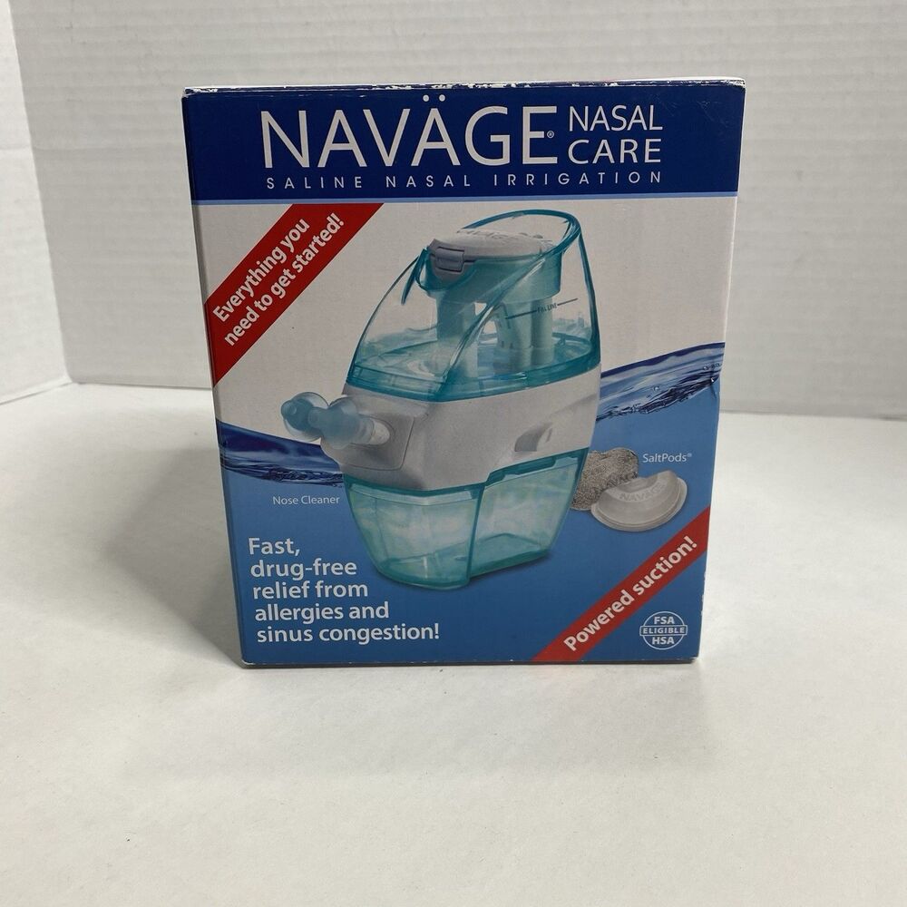 Navage Saline Nasal Irrigation Nasal Care Nose Cleaner Model SDG-2 | NEW